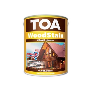 สีย้อมไม้ ทีโอเอ วู้ดสเตน ชนิดเงา TOA WOODSTAIN 3.75ลิตร