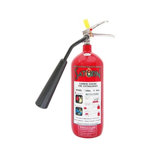 ถังดับเพลิง CO2 SATURN 5LB สีแดงCO2 FIRE EXTINGUISHER SATURN 5LBS RED