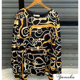 เสื้อเกาหลี ผ้าคล้ายซาติน เบา