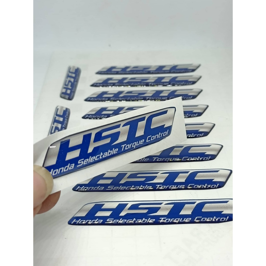 สติกเกอร์ตราสัญลักษณ์ Hstc pcx 160 | สติกเกอร์นูน Hstc HOLOGRAM | Viral, Nice, Cool