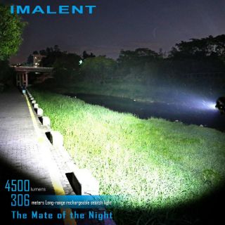 ไฟฉายแรงสูง imalent DM70 ชาร์จในตัว, ท้ายแม่เหล็ก  ความสว่าง 4,500lumens ***ฟรีแบต 21700