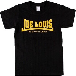 [COD]ขายดี เสื้อยืด พิมพ์ลาย Joe louis สีน้ําตาล OKlkoc99DLinil65