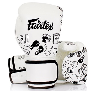 นวมชกมวย Fairtex BGV14 ลาย Street art หนัง Syntek Leather