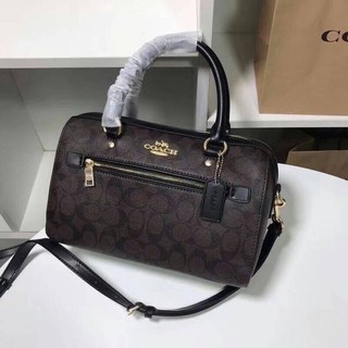 💥COACH FACTORY OUTLET ROWAN SATCHEL IN SIGNATURE BAG