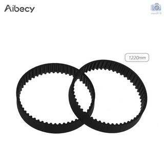 Aibecy GT2 Closed-Loop Timing Belt Rubber Synchronous Belts W=6mm L=110/112/158/200/280/400/610/852/1220mm 3D Printer Pa