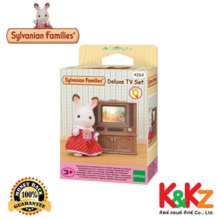 sylvanian Families Deluxe TV Set / ซิลวาเนียน แฟมิลี่ ชุดทีวีดีลักซ์