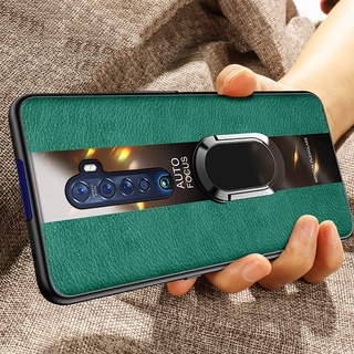 เคสโทรศัพท์มือถือหนัง PU นิ่ม ฝาพับแม่เหล็ก พร้อมแหวนขาตั้ง หมุนได้ สําหรับ OPPO K10 K9 F19 F17 F11 Pro 5G K9X R15X Realme V15
