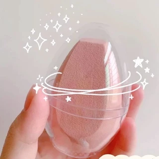 (พร้อมส่ง) Mihreh ฟองน้ำแต่งหน้า ไม่กินรองพื้น เนื้อละเอียดนุ่ม ชุบน้ำแล้วพองตัว แถมฟรี!!! ที่ใส่ฟองน้ำสำหรับพกพา