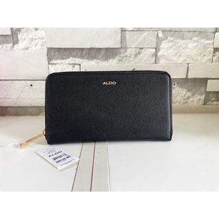 กระเป๋าสตางค์ ALDO WALLET CLASSIC LONG BLACK