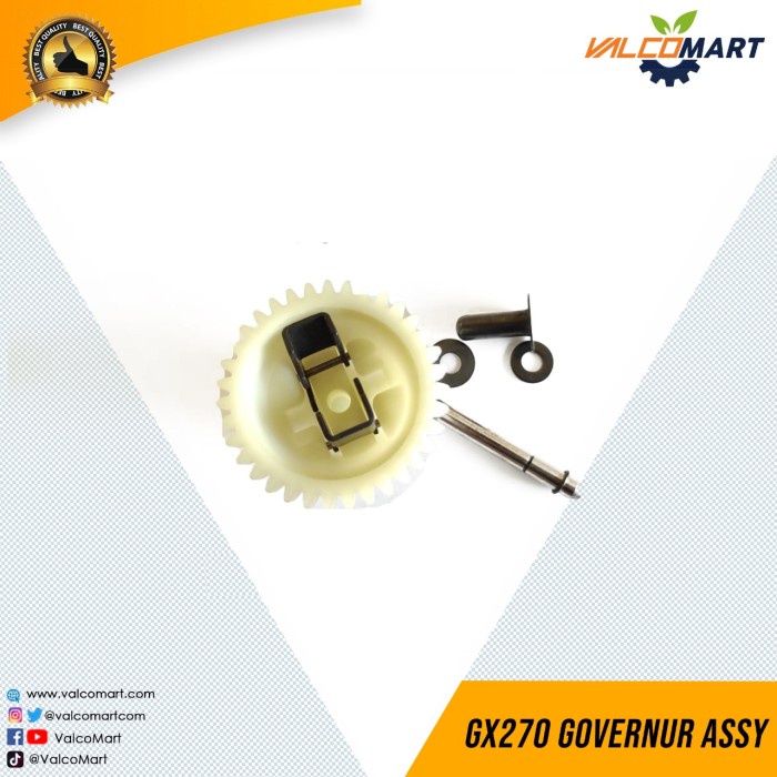 อะไหล่ GX 270 Governur Assy