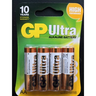 ถ่าน GP Alkaline AA แพค 4 ก้อน 1.5V ของแท้