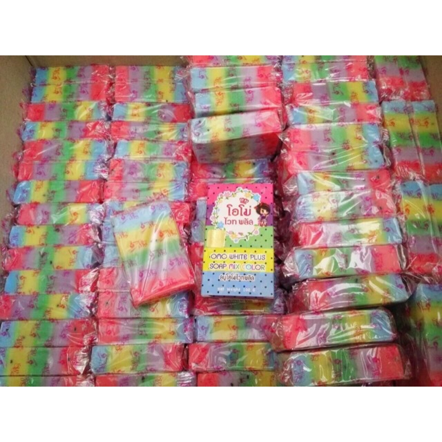 สบู่โอโม่พลัส Omo Plus Soap ขาวทะลุมิติ