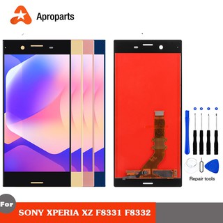 5.2 "จอแอลซีดีต้นฉบับสำหรับ SONY Xperia XZ F8331 F8332 จอแสดงผลหน้าจอสัมผัส Digitizer เปลี่ยนจอแอลซีดี