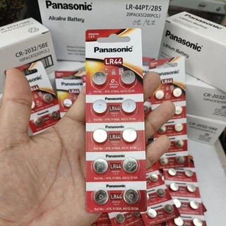ถ่านกระดุม แบตกระดุม แท้ล้าน% panasonic Lr44 SR44 A76 AG13 G13A (ออกใบกำกับภาษีได้)