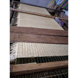 เสื้อ ลายสอง ปล่อยชาย 80 cm x 200 cm Thai straw สานจากเสื่อกก