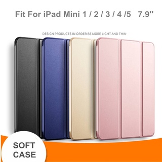 เคสหนัง Tpu แบบนุ่มสําหรับ Ipad Mini 5 สําหรับ Ipad Mini 1 2 3 7.9 นิ้วสําหรับ Ipad Mini 2019