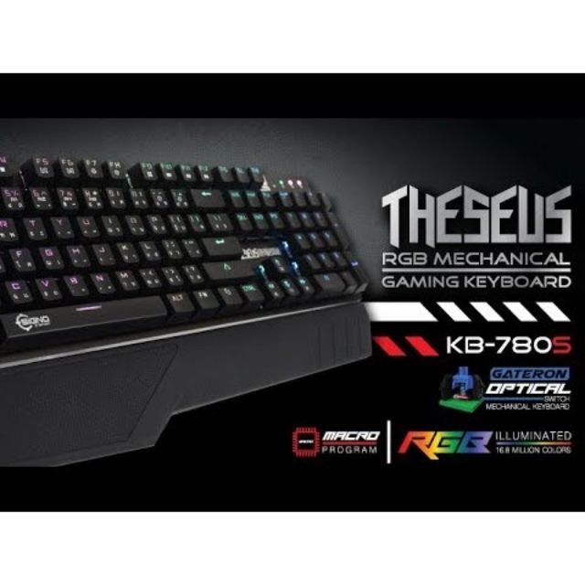 คีย์บอร์ดเกมมิ่ง signo รุ่น kb-780s