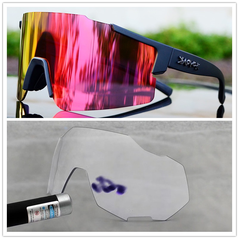 TR90 Full Frame Photochromic Multi Color UV400 Protection Running Baseball Sport Sunglasses 14