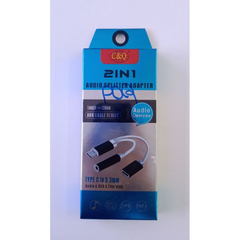 💝USB-C TO 3.5  AUX Audio Cable 2in1💯