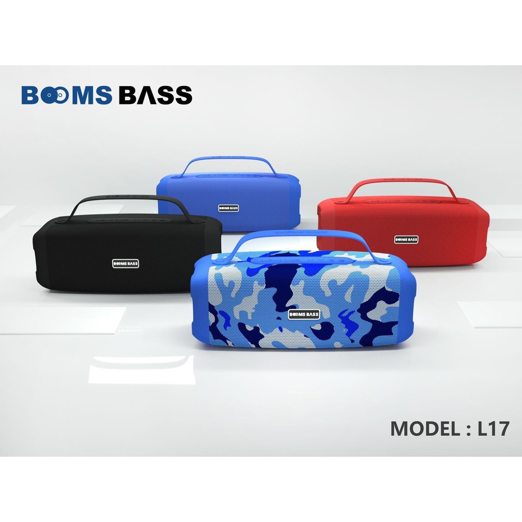 ลำโพงบลูทูธรุ่นใหม่ Booms Bass L17 Bluetooth | Shopee Thailand