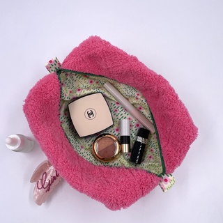 fluffy pouch bag 30 - miss.girls กระเป๋าเครื่องสำอาง กระเป๋าใส่ของจุกจิก