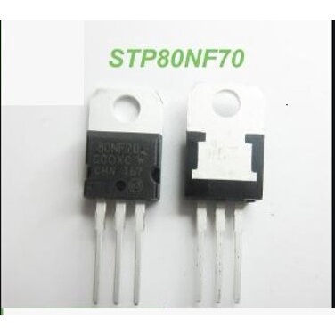 STP80NF70 80nf70 80A 70V TO-220 ถอดขาสั้น