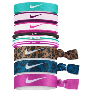 Nike ไนกี้ ยางรัดผม ยางมัดผม Mixed Hairbands Washed 9PK N.000.3537.959 (550)