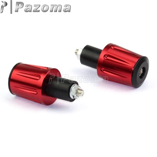 PA Pazoma Universal ‑ 7/8 "HandGrip End Cap Bar End Slider Handlebar Plug สำหรับ Honda Yamaha Suzuki GSX