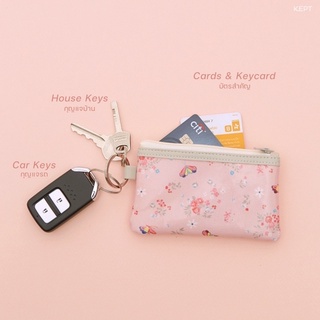 KEPT (รวมทุกลาย) [Key &amp; Coin purse] กระเป๋าเก็บบัตร เหรียญ และ กุญแจ