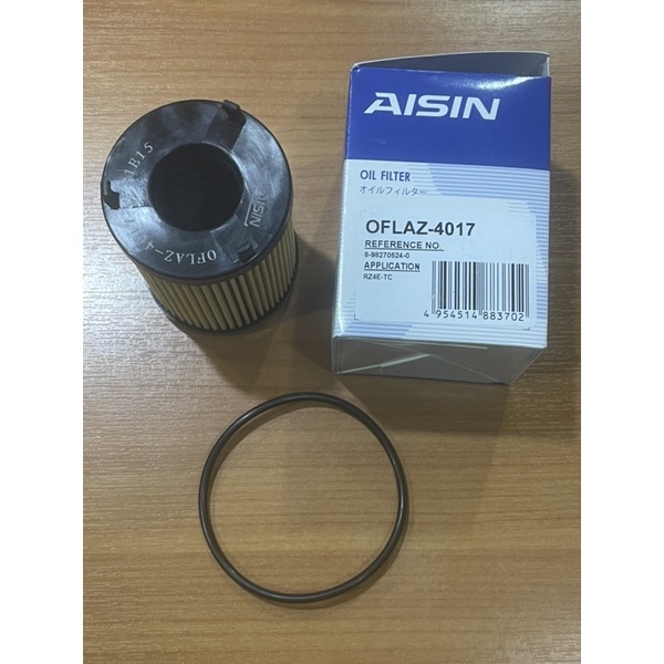 TKD AISIN กรองน้ำมันเครื่อง กรองเครื่อง  สำหรับ All New Dmax Blue Power 1.9 เบอร์แท้ศูนย์8982705240