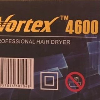 ไดร์เป่าผม Vortex Professional Hair Dryer 2100W รุ่น 4600 วอร์เท็กซ์ น้ำหนักเบา จับกระชับมือ แข็งแรง เสียงเบา เสริมสวย