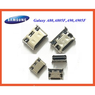 ก้นชาร์จ USB Samsung Galaxy A80,A805F,A90,A90F