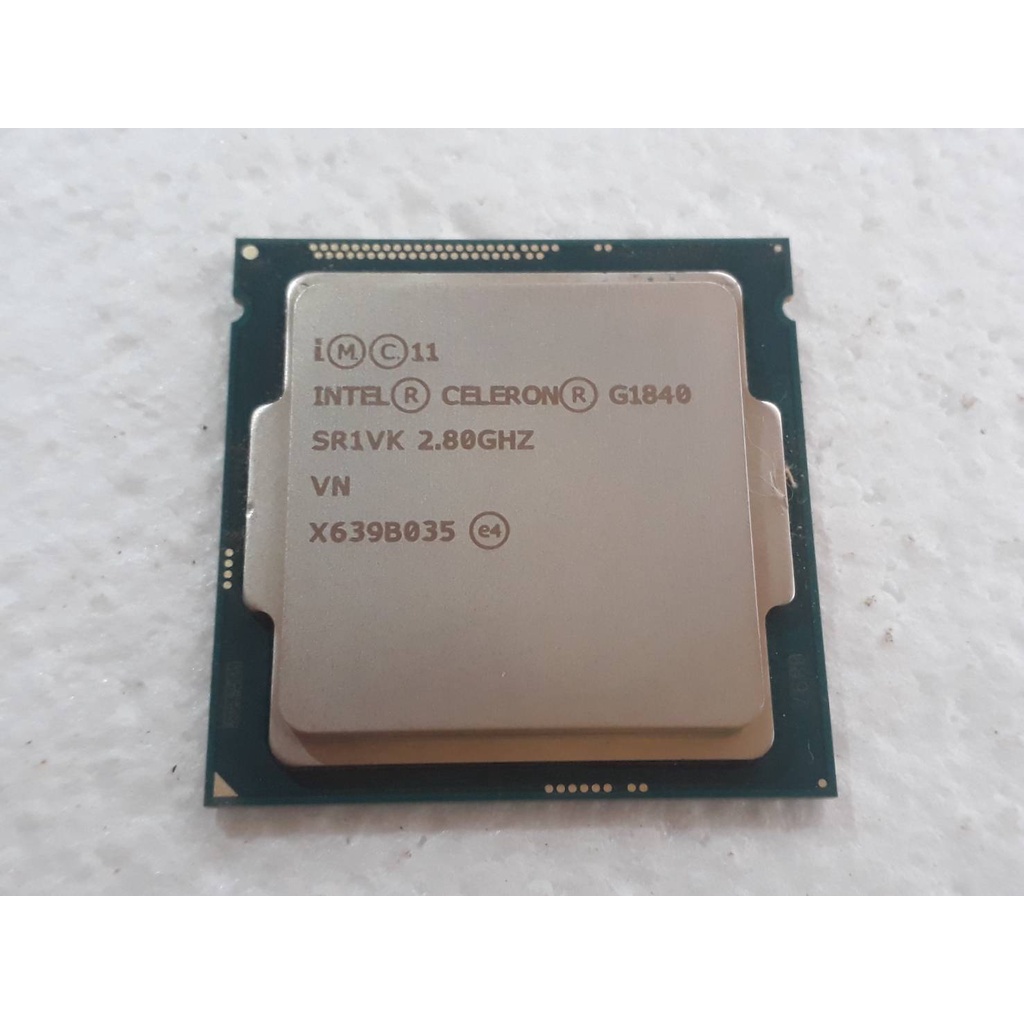 CPU Intel 1150 Celeron G1840 (2M Cache, 2.80GHz) 2 คอร์ 2 เทรด