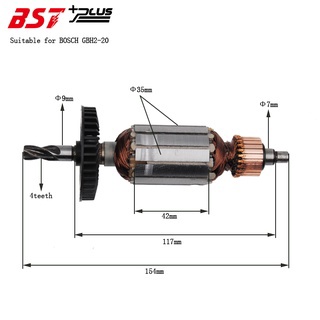 Oem Bosch Armature อะไหล่สํารอง สําหรับเครื่องมือไฟฟ้า GBH2-20