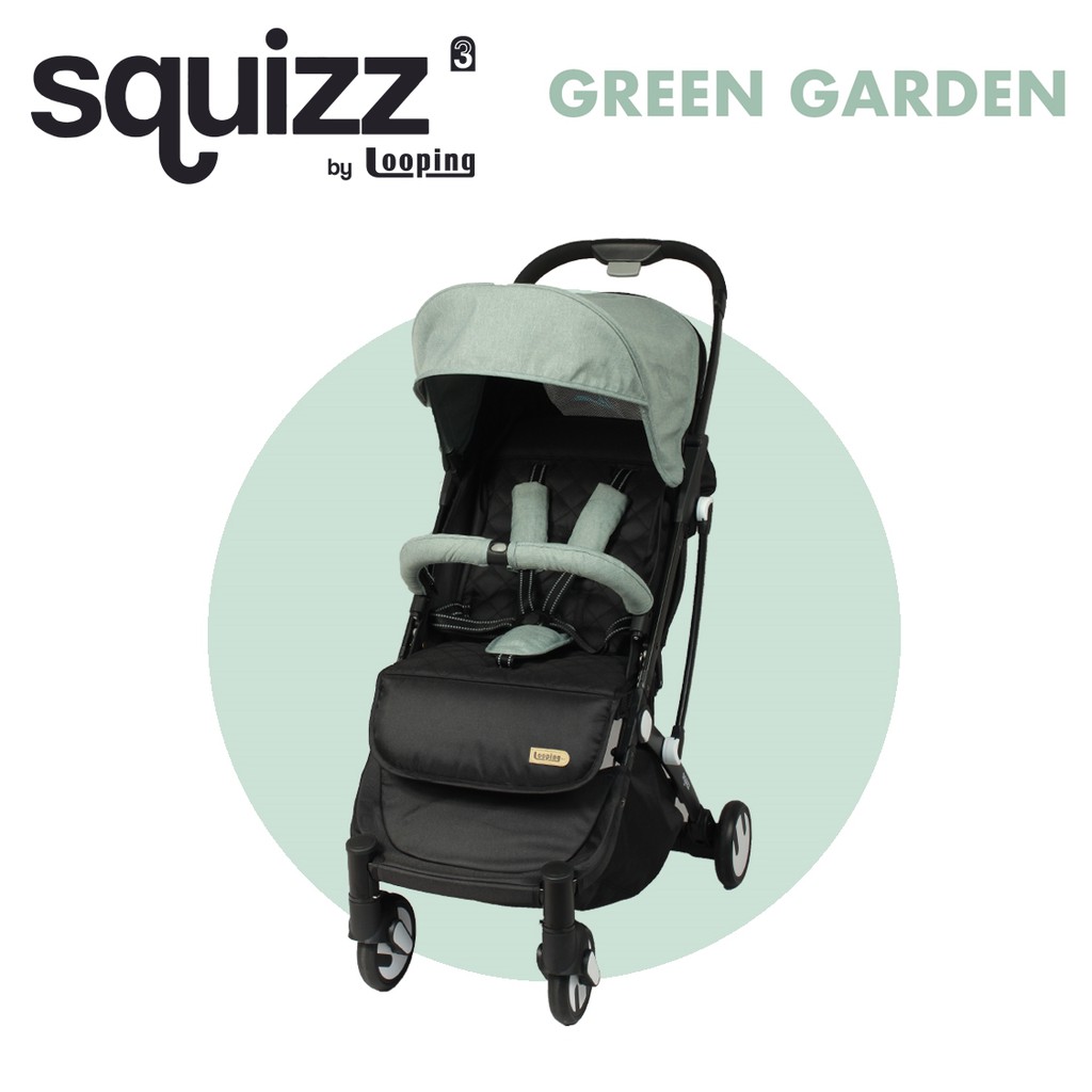 รถเข็นเด็ก Looping รุ่น Squizz 3 สี Green Garden