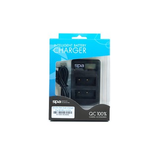 SPA CHARGER DUAL W126 Fuji ที่ชาร์จแบตเตอรี่กล้อง - รับประกัน 1ปี