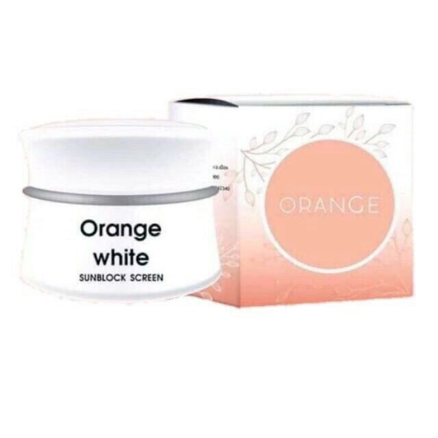 ครีมกันแดดส้ม Orange White Shopee Thailand 9418