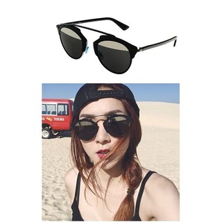 แว่นตา GAMT เลนส์ Polarized ทรง So real สี ฺBlack silver Grey ของแท้ พร้อมส่ง