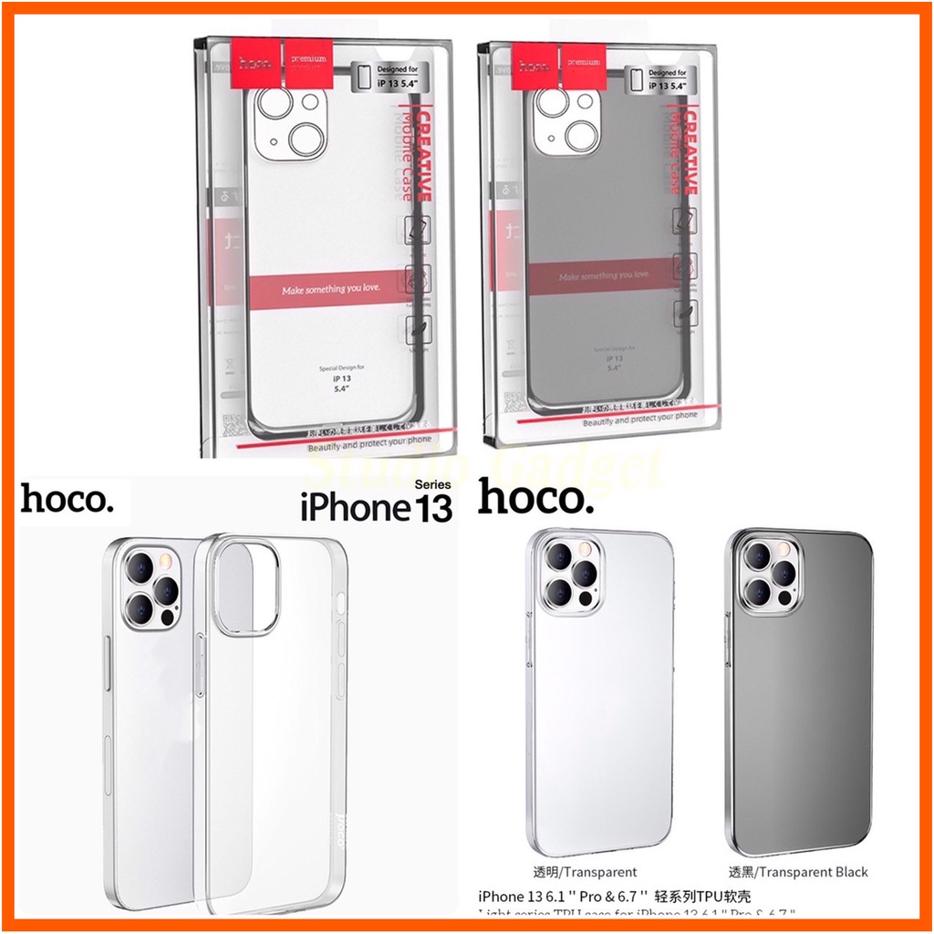 พร้อมส่ง!!! (ของแท้ 100%!!!) เคสนิ่ม Hoco Case เคสใส iP 13Pro Max / iP13 Pro / iP13