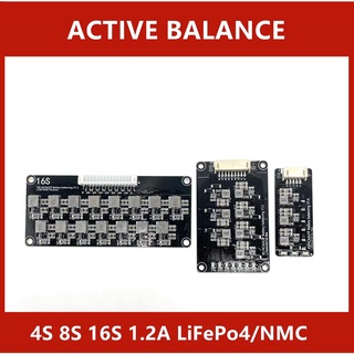 1.2A  Active Balance LiFePo4 / Li-ion NMC  แอคทีฟ บาลานซ์ 4s 8s 16s