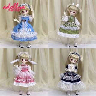 Adollya ชุดเครื่องแบบพยาบาล เสื้อผ้าตุ๊กตา 1/6 BJD 30 ซม. สําหรับตุ๊กตา