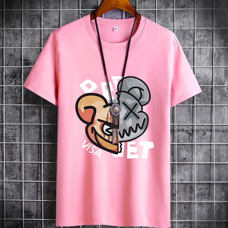 D293（พร้อมส่งจากไทย）เสื้อยืดแขนสั้ง ผ้านุ่มใส่สบายฯ มี7สีหลายสีเลือกได้ S-3XL