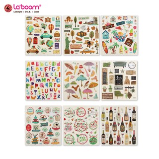 Laboom (ลาบูม) สติ๊กเกอร์ตกแต่ง รหัส LST45