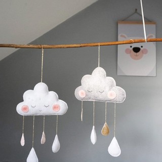 lovelyhome Raindrop Cloud Hanging Decoration Home Decor For Children Room