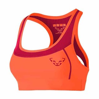 Dynafit React Bra W Fluo Coral