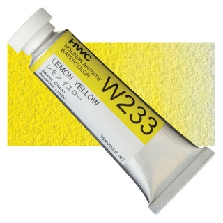 Lemon yellow (W033/W233) 5ml/15ml Series A สีน้ำ โฮลเบน (โฮลุเบน) Holbein Artist Watercolor ホルベイン透明水彩絵具