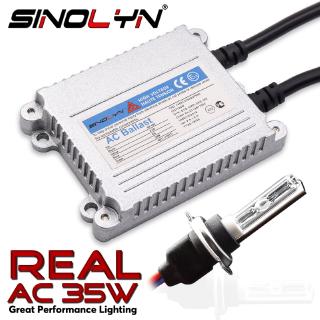 ชุดแปลงบัลลาสต์ซีนอน 35W HID AC 12V H1 H7 D2S D2H H11 4300K 6000K 8000K สําหรับเลนส์โปรเจคเตอร์ไฟหน้า