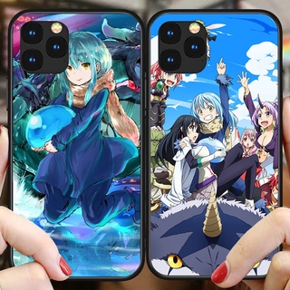 Realme 11 X2 X7 Pro Plus C31 C33 C53 230411 เคสโทรศัพท์มือถือแบบนิ่ม ลายการ์ตูนอนิเมะสไลม์ สีดํา