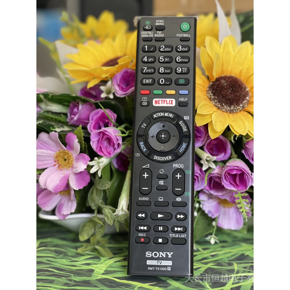 [รีโมททีวี กุญแจ Sony Netfix (รับประกัน 6 เดือน)-สําหรับทีวี Sony ทุกรุ่น