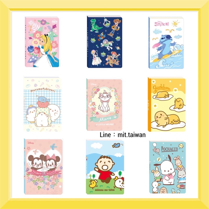 ✅ พร้อมส่งจากไต้หวัน💥สุดคุ้ม‼️สมุดโน้ตลายการ์ตูน 📚 Disney Sanrio สมุดจดบันทึก อุปกรณ์ ทำงาน เครื่องเขียนน่ารัก เล่มหนา💯💯